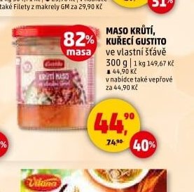 MASO KRŮTÍ, KUŘECÍ GUSTITO - Penny Market akcniletaky.com
