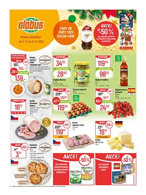 akční leták Globus 3.12.2025-9.12.2025
