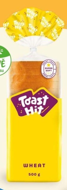 Toast Hit Wheat 500 g