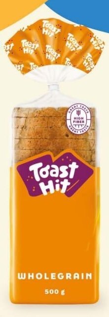 Toast Hit Wholegrain 500 g