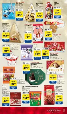 akční leták Tesco 3.12.2025-9.12.2025