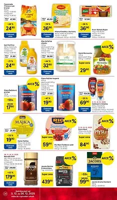 akční leták Tesco 3.12.2025-9.12.2025