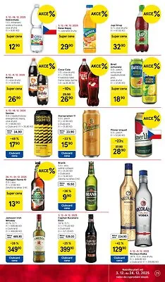 akční leták Tesco 3.12.2025-9.12.2025
