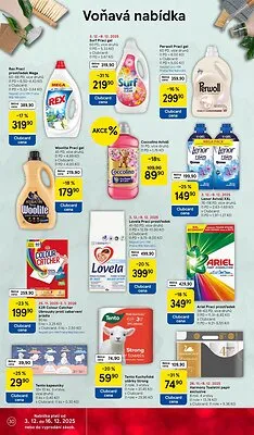 akční leták Tesco 3.12.2025-9.12.2025