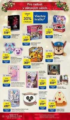 akční leták Tesco 3.12.2025-9.12.2025