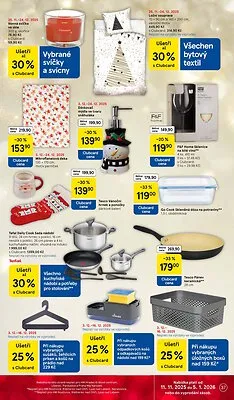 akční leták Tesco 3.12.2025-9.12.2025