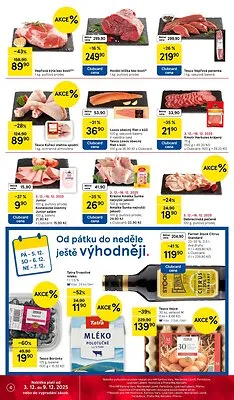 akční leták Tesco 3.12.2025-9.12.2025