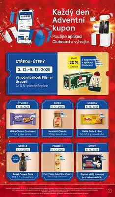 akční leták Tesco 3.12.2025-9.12.2025