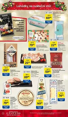 akční leták Tesco 3.12.2025-9.12.2025