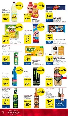 akční leták Tesco 3.12.2025-9.12.2025