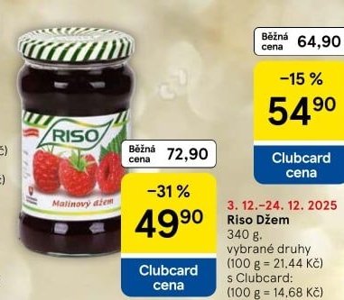 Riso Džem 340 g