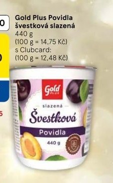 Gold Plus Povidla švestková slazená 440 g