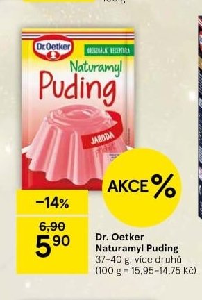 Dr. Oetker Naturamyl Puding 37-40 g