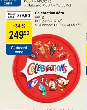 Celebration dóza