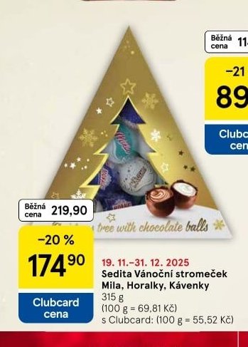 Sedita Vánoční stromeček