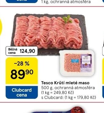 Tesco Krůtí mleté maso