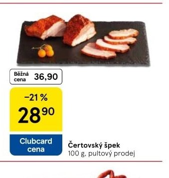 Čertovský špek 100 g, pultový prodej - Tesco akcniletaky.com