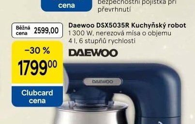 Daewoo DSX5035R Kuchyňský robot