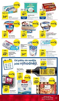 akční leták Tesco 3.12.2025-9.12.2025