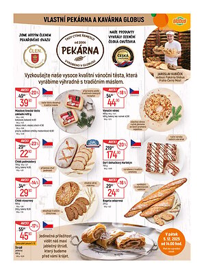 akční leták Globus 3.12.2025-9.12.2025