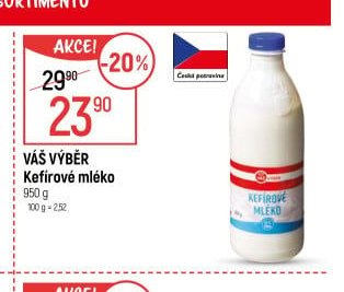 Váš výběr Kefírové mléko 950 g - Globus akcniletaky.com