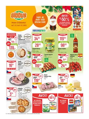 akční leták Globus 3.12.2025-9.12.2025