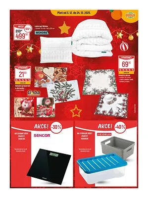 akční leták Globus 3.12.2025-9.12.2025