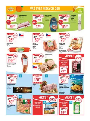 akční leták Globus 3.12.2025-9.12.2025