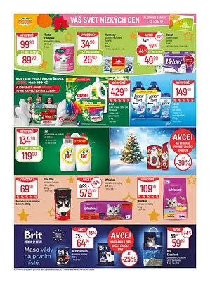 akční leták Globus 3.12.2025-9.12.2025