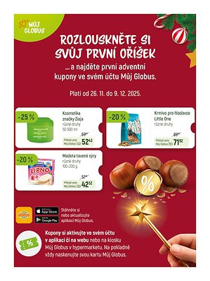 akční leták Globus 3.12.2025-9.12.2025