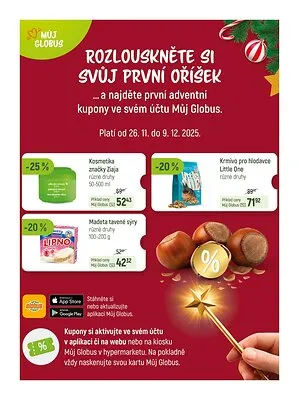 akční leták Globus 3.12.2025-9.12.2025