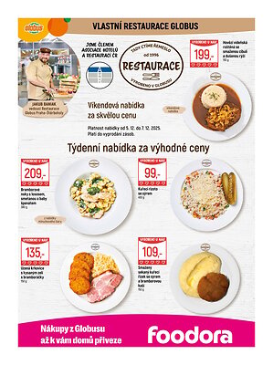 akční leták Globus 3.12.2025-9.12.2025