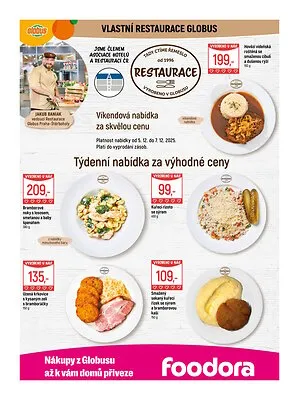 akční leták Globus 3.12.2025-9.12.2025