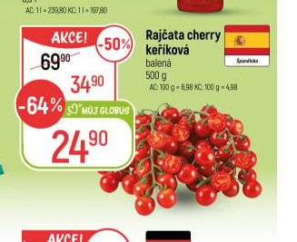 Rajčata cherry keříková