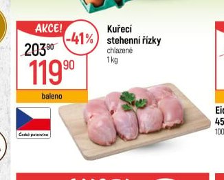 Kuřecí stehenní řízky