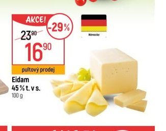 Eidam 45% t. v s.