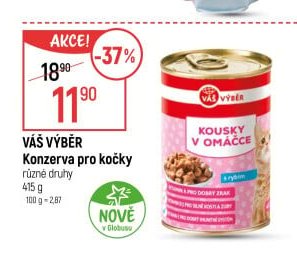 Váš Výběr Konzerva pro kočky