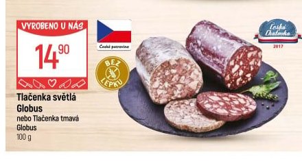 Tlačenka světlá Globus