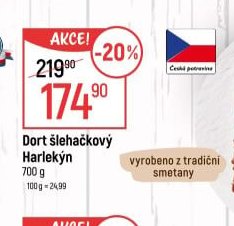 Dort šlehačkový Harlekýn