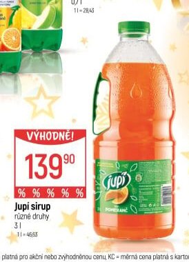 Jupí sirup