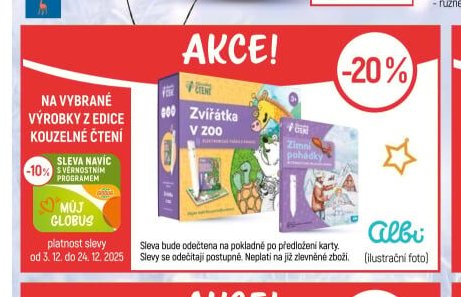 Na vybrané výrobky z edice Kouzelné čtení