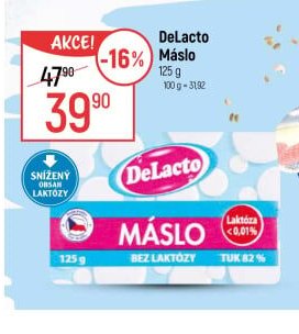 DeLacto Máslo