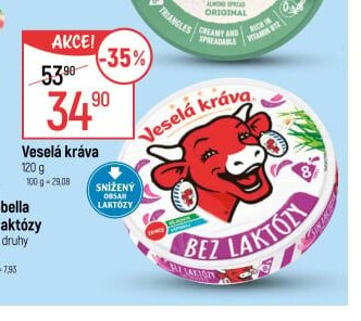 Veselá kráva bez laktózy