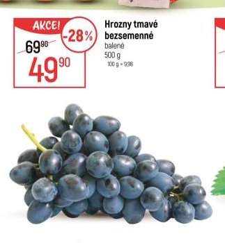 Hrozny tmavé bezsemenné - Globus akcniletaky.com