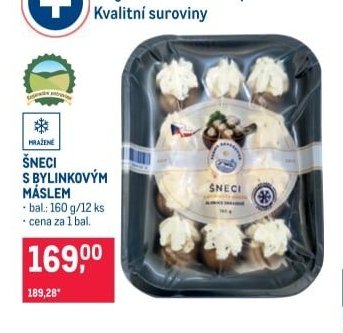 ŠNECI S BYLINKOVÝM MÁSLEM