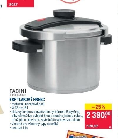 FABINI F&P TLAKOVÝ HRNEC - Makro akcniletaky.com