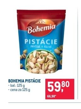 BOHEMIA PISTÁCIE
