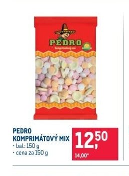 PEDRO KOMPRIMÁTOVÝ MIX