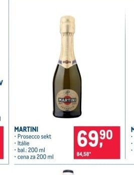 MARTINI PROSECCO SEKT