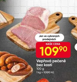 Vepřová pečeně bez kosti